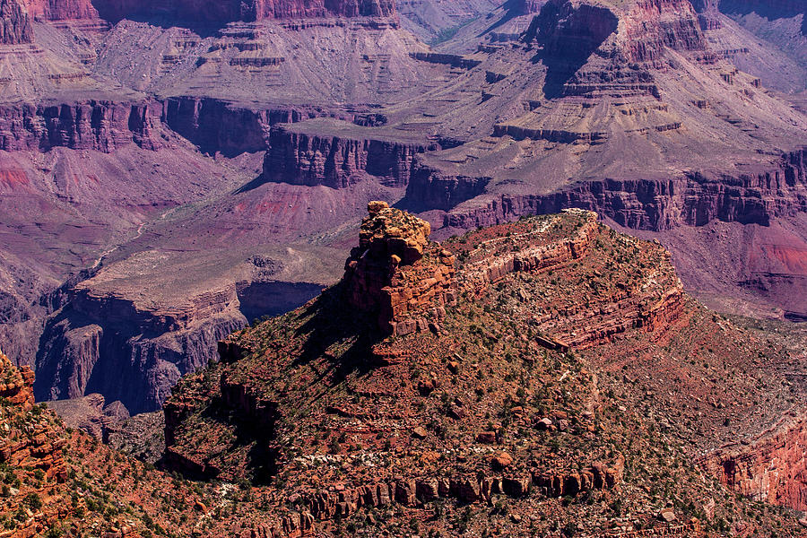 Battleship - Grand Canyon Photograph
