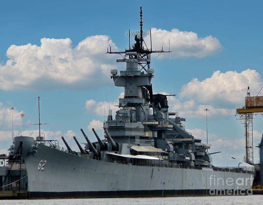 Battleship New Jersey Photograph by Kevin Fortier