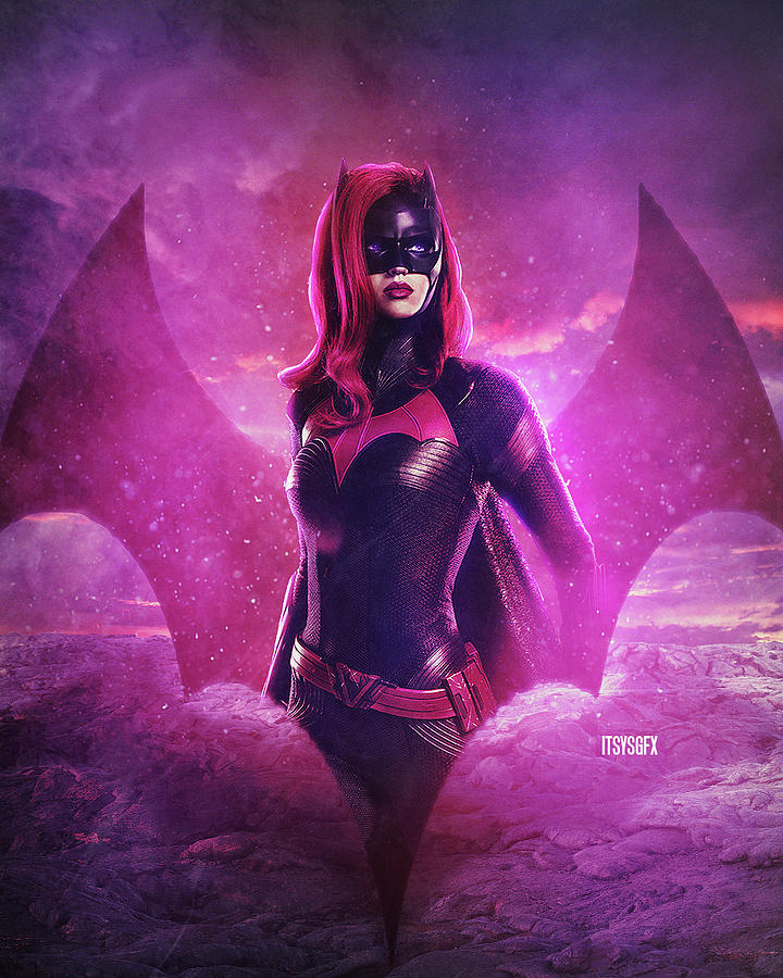 Batwoman Mixed Media - Batwoman Poster by Ys