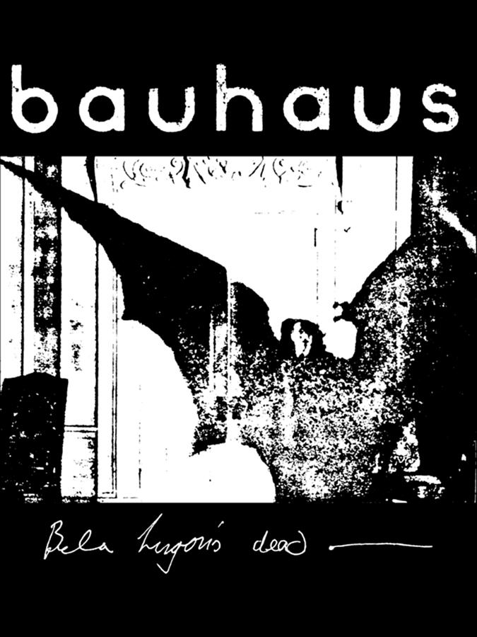 Bauhaus - Bat Wings - Bela Lugosi's Dead Photograph by Alvena Auer ...