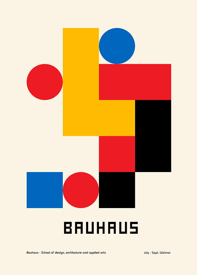 Bauhaus Hug Digital Art by Pop Art World - Fine Art America