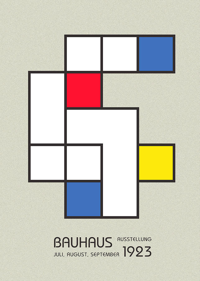 Bauhaus Qubik Digital Art by Pop Art World | Pixels