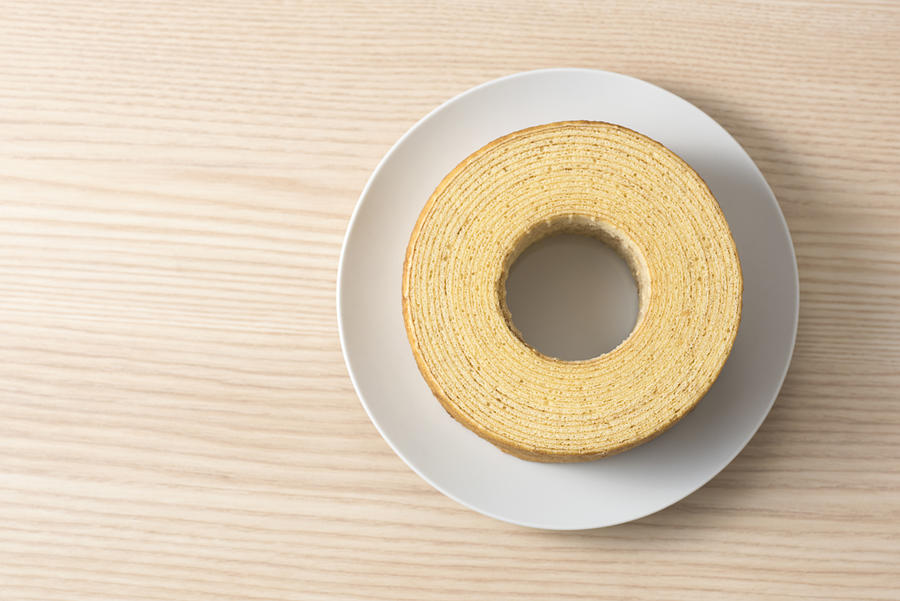 Baumkuchen is traditional baked confectionery for Germany Photograph by Kuppa_rock