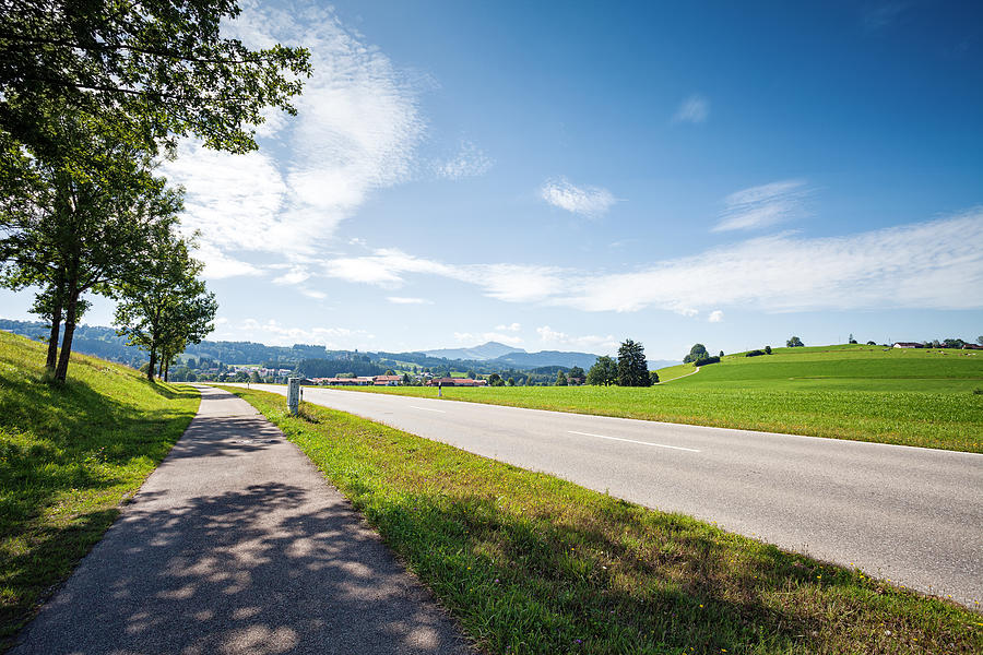 Bavaria rural landscape in summer day Photograph by Sergiy Trofimov Photography