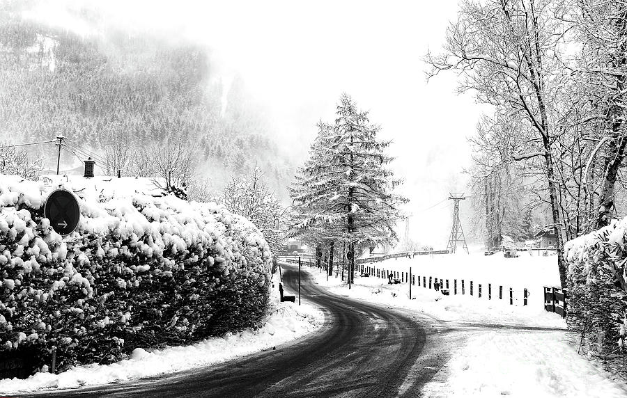 Bavarian Alps Winter Day in Berchtesgaden Germany Photograph by John Rizzuto