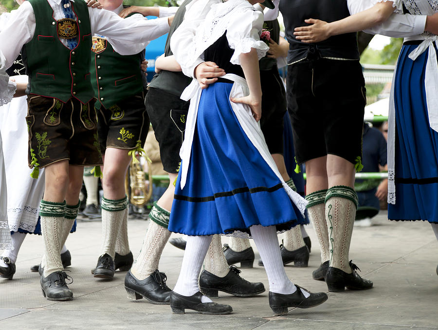 bavarian folk dance at Beer Fest Photograph by Sebastian-julian