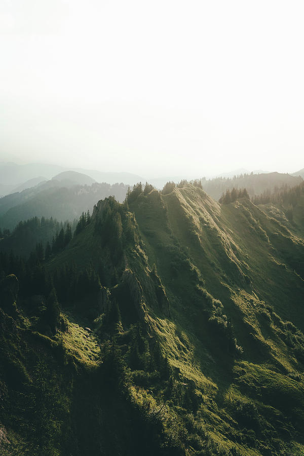 Bavarian Mountains Photograph by Constantin Seuss