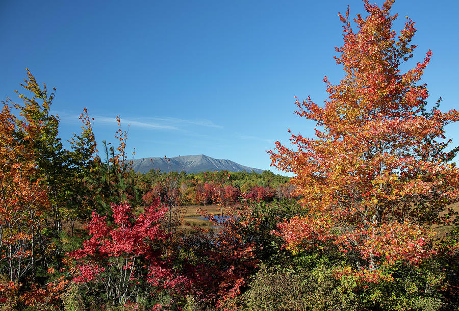 Baxter State Park In Fall Colors Photograph by Dan Sproul