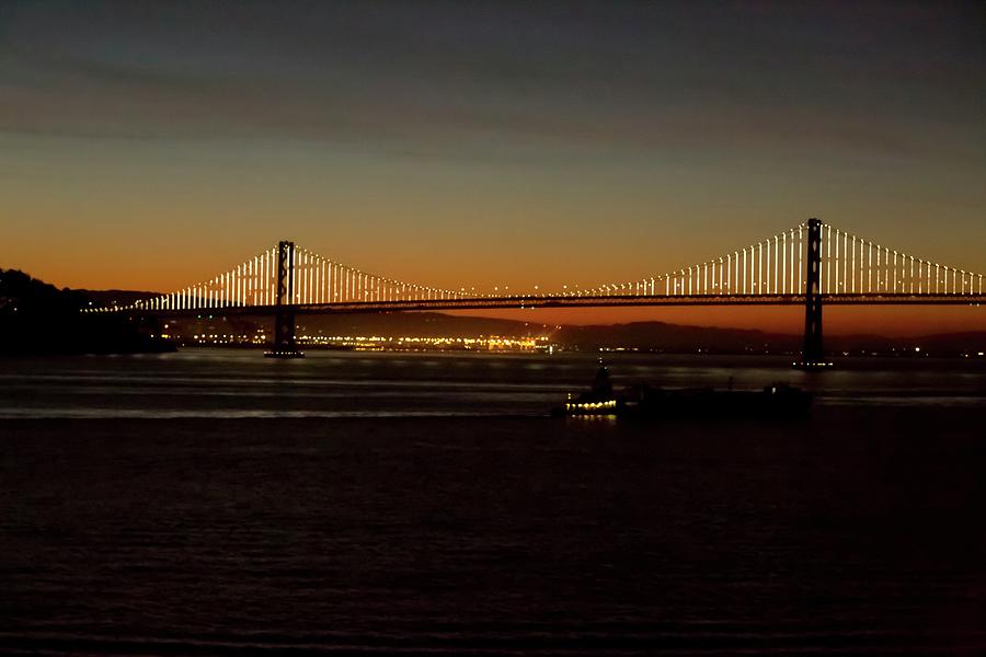 Bay Bridge Sunrise Photograph By Stephanie Rodriguez - Fine Art America