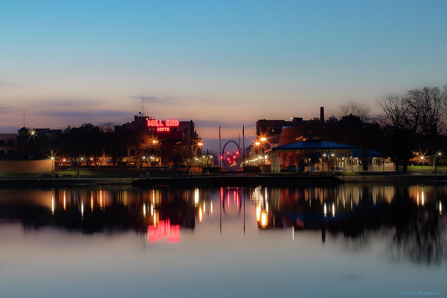 Bay City Downtown Photograph by Timothy Mahoney - Fine Art America