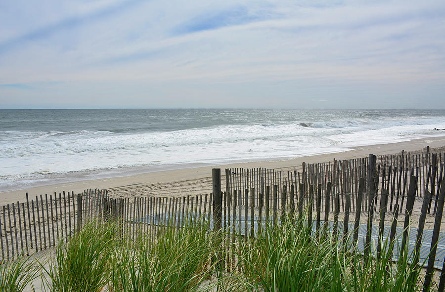 Bay Head Beach Landscape - Jersey Shore Photograph by Angie Tirado