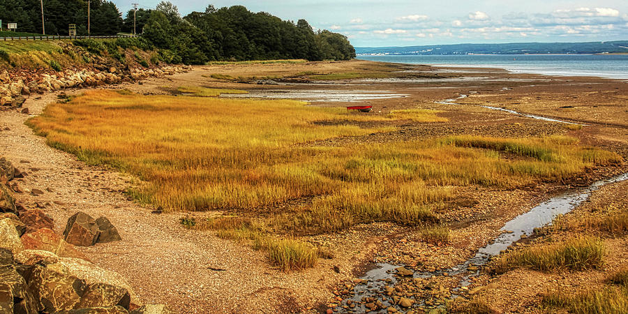 Bay of Fundy Low Tide Photograph by Tatiana Travelways
