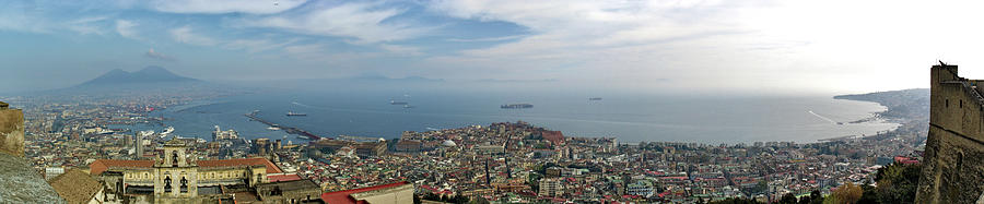 Bay of Naples Panorama Photograph by Sean Hannon