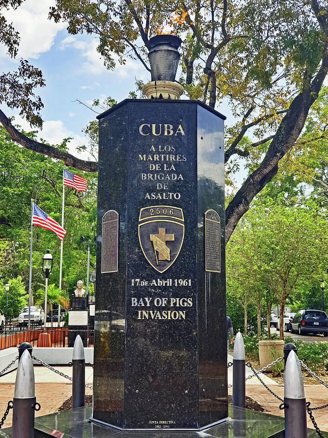 Bay of Pigs Monument  Photograph by Tony Murtagh