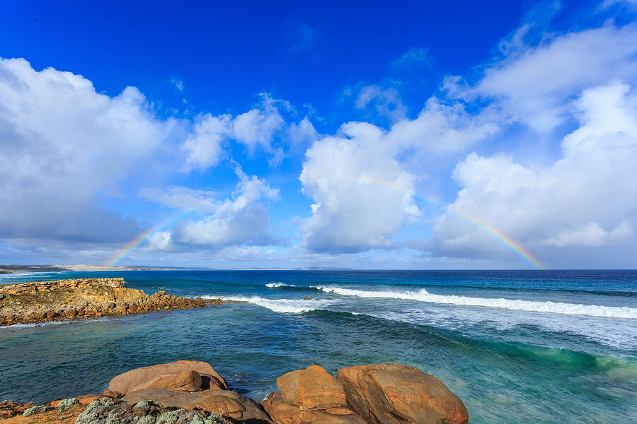 Bay rainbow Photograph by Phil Copp