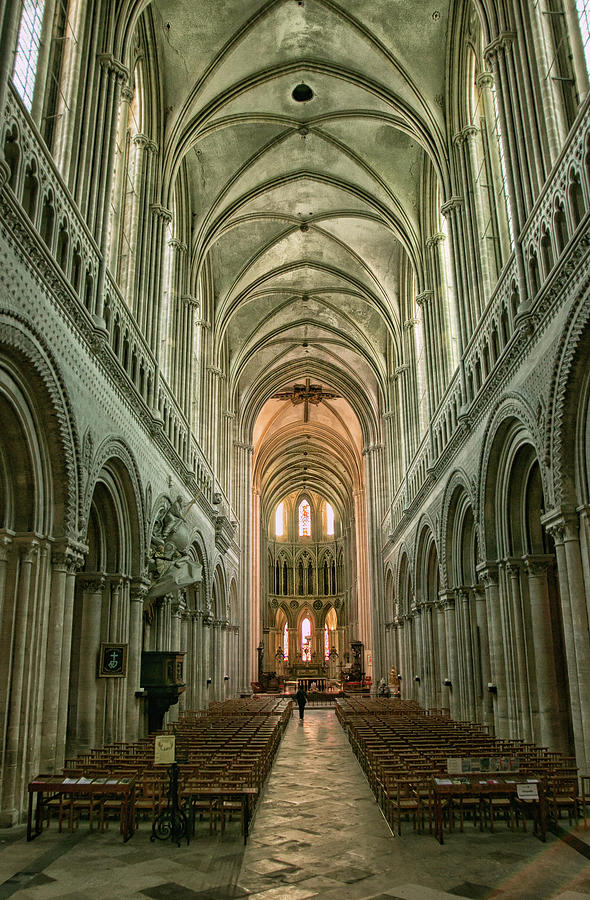 Bayeux Cathedral 2 Photograph by Lisa Chorny