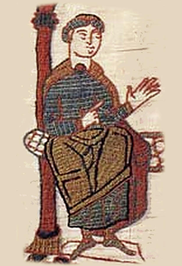 BAYEUX TAPESTRY. Odo of Bayeux. Digital Art by Tom Hill Fine