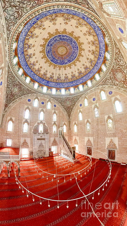 Bayezid II Mosque of Edirne in Turkey Digital Art by Benny Marty