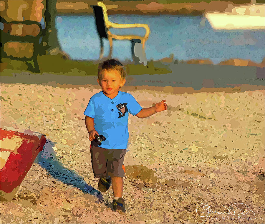 Bayfront Blue Boy 2 Photograph by Susan Molnar