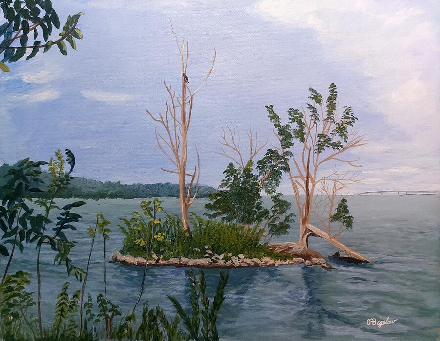 Bayfront park 3 Painting by David Bigelow Bayfront park 3 Painting by David Bigelow