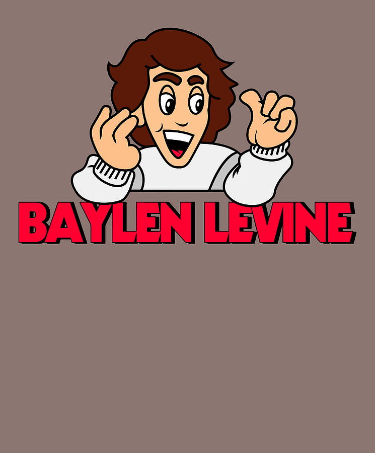 Baylen Levine Cartoon Digital Art by Brittany Friedman - Fine Art America