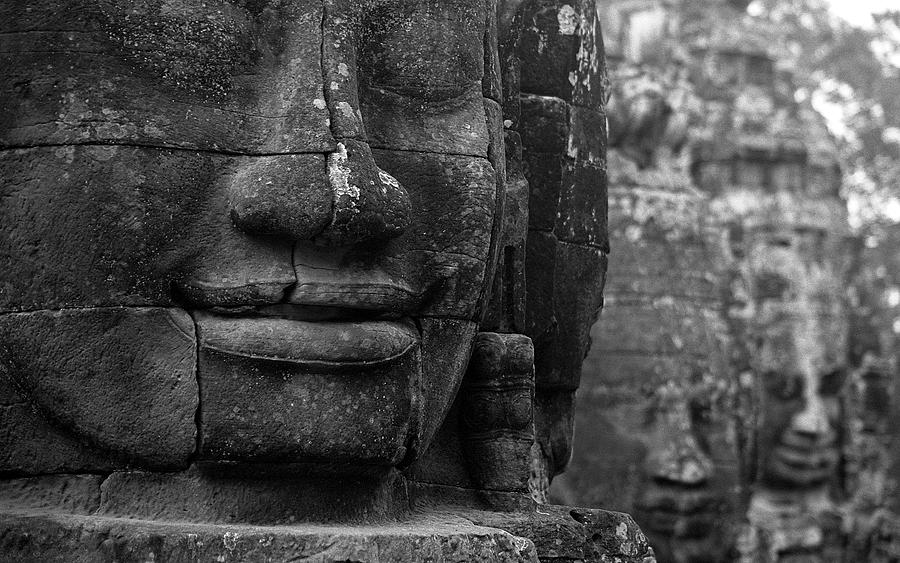 Bayon Temple - Angkor Photograph by Patrick Klauss