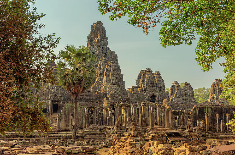 Bayon Temple Angkor Wat Cambodia Photograph by Mikhail Kokhanchikov