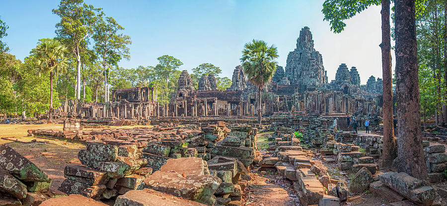 Bayon Temple Angkor Wat Photograph