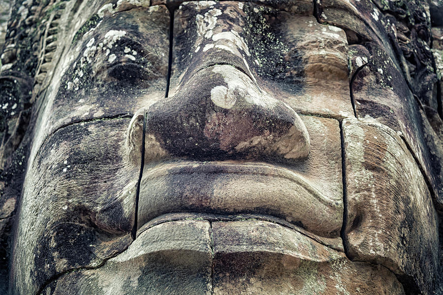 Architecture Photograph - Bayon Temple by Manjik Pictures