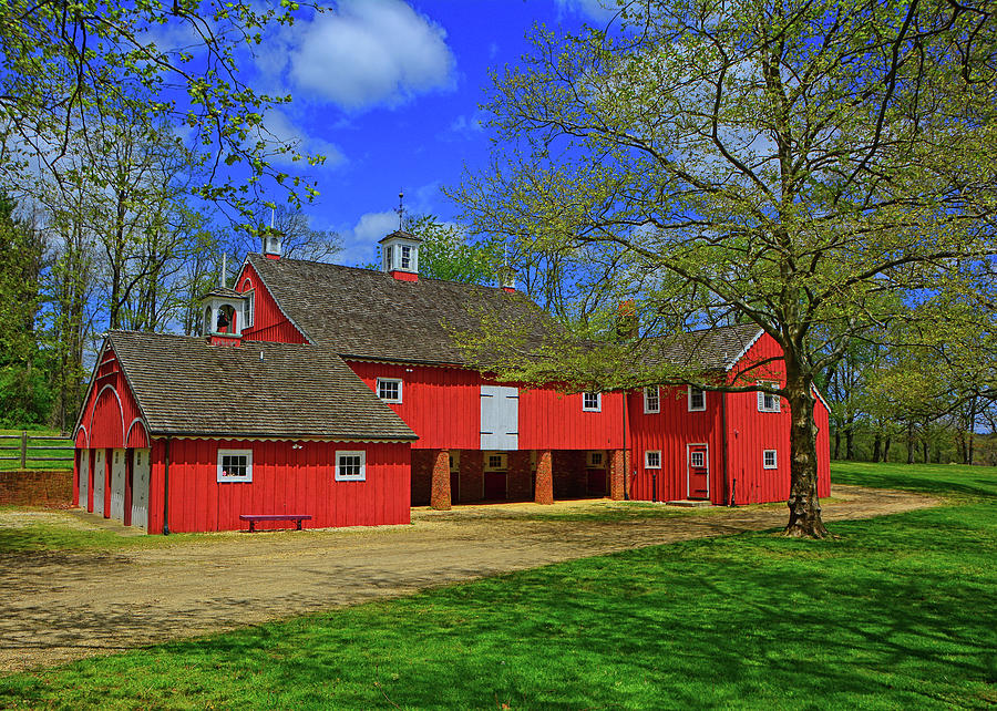 Bayonet Farm Red Barn Photograph by Raymond Salani III