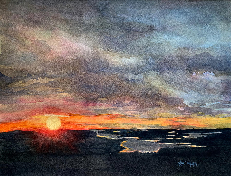 Bayou Dawn Painting by Kris Parins