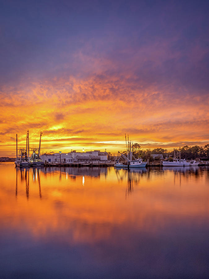 Bayou Sunset 3, 11/5/20 Photograph by Brad Boland