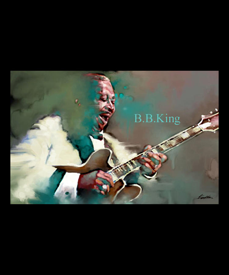 BB King Blues Digital Art By Asius Na - Fine Art America