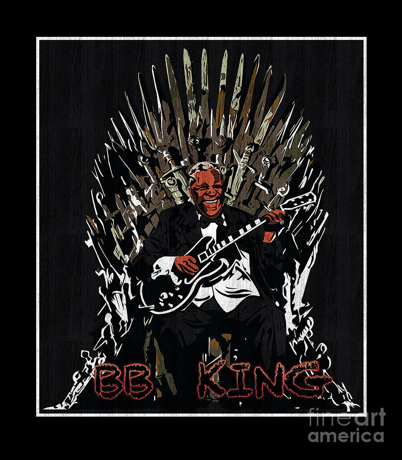 Bb King Digital Art By Katarina Breitenberg | Fine Art America