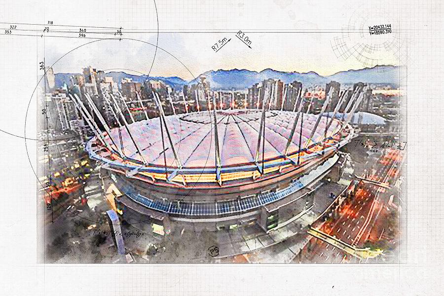 Bc Place Vancouver Caps FC Stadium Canadian Football Stadium Vancouver ...