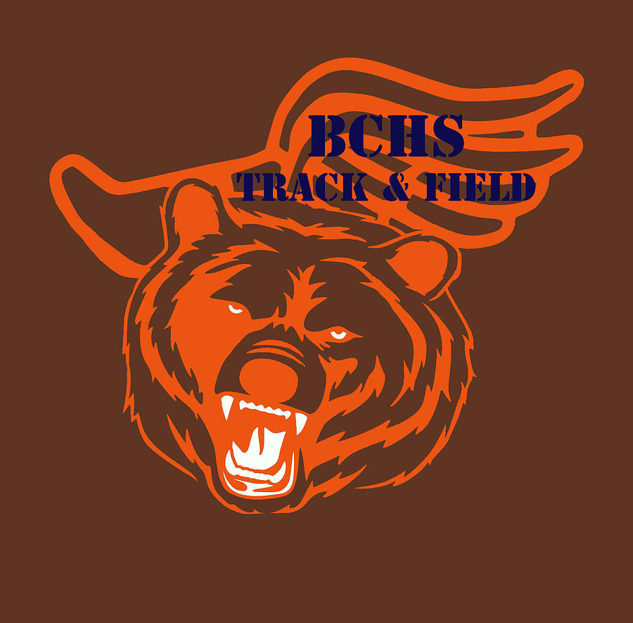 Bear Photograph - BCHS Track and Field by Denise Romano