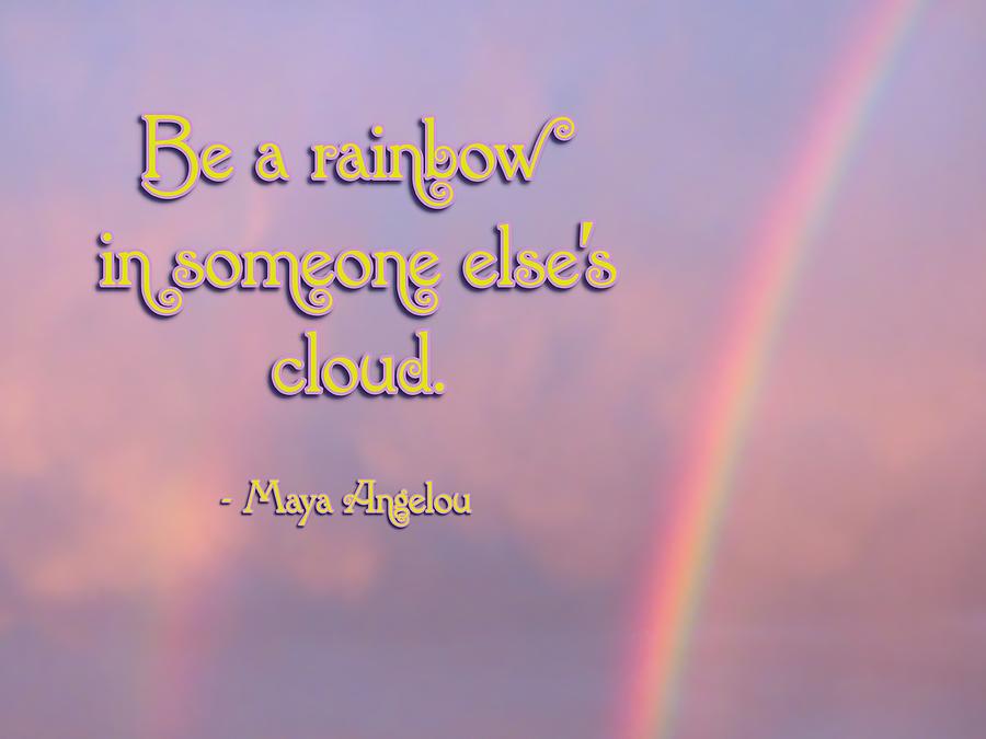 Be a Rainbow Photograph by Judy Kennedy