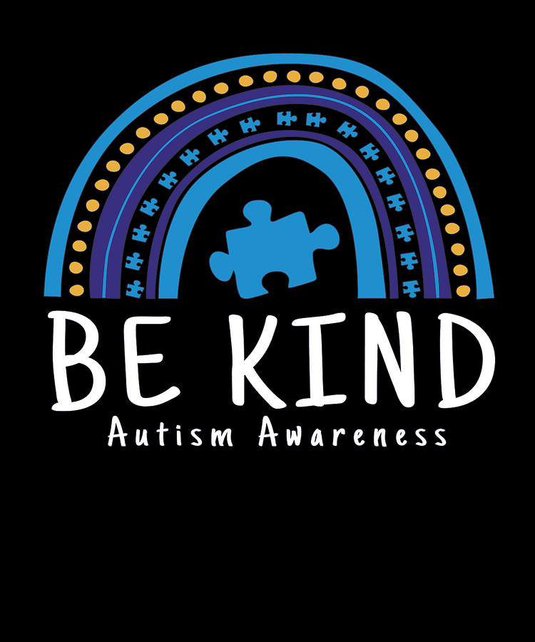 Be Kind Autism Awareness Empathy Energy Trendy Treat Kindness Digital ...