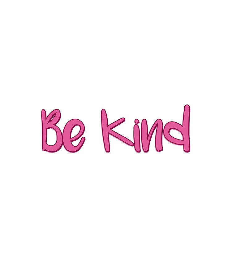 Be Kind Motivational Quote Poster Tapestry - Textile by Roxanne Owen ...