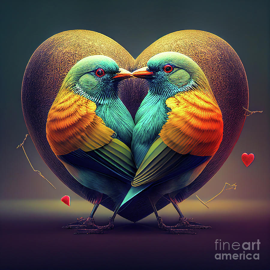 Be My Valentine Digital Art by Felix Lai
