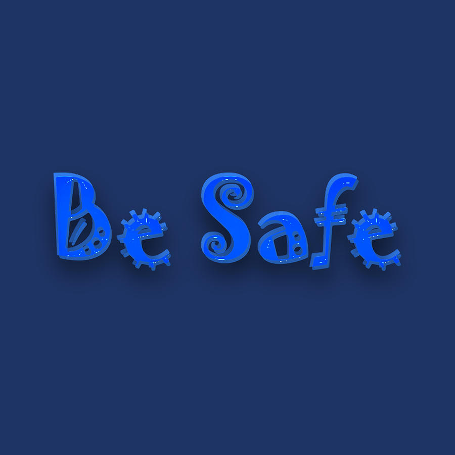 Be Safe Mixed Media by Marvin Blaine
