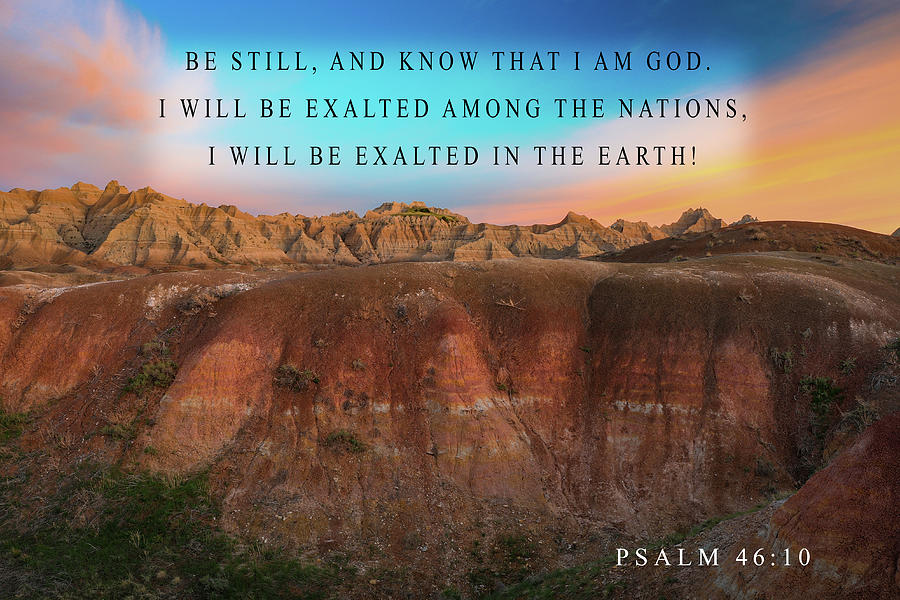 Be Still And Know That I Am God Sunrise Photograph by Dan Sproul - Pixels