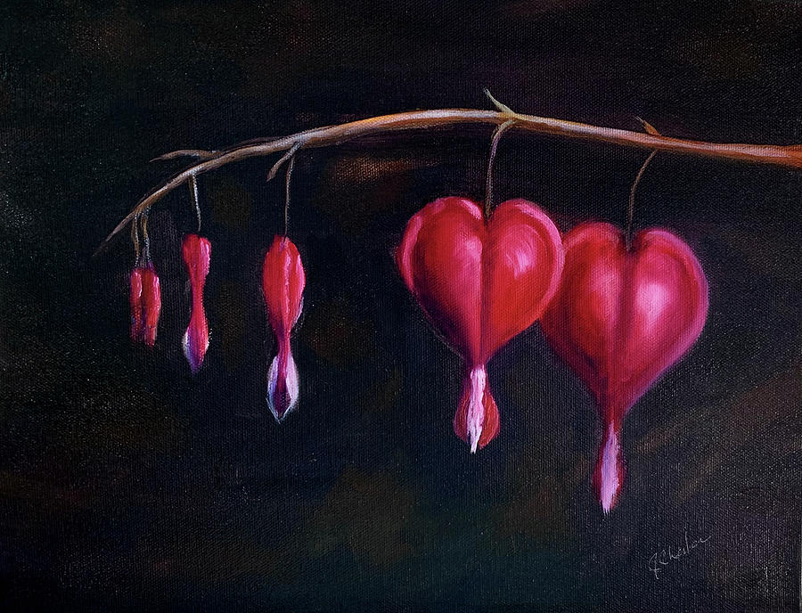 Be Still My Heart Painting by Jan Chesler