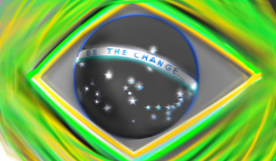 Be The Change - Brazil Motion Photograph by Marcello Cicchini