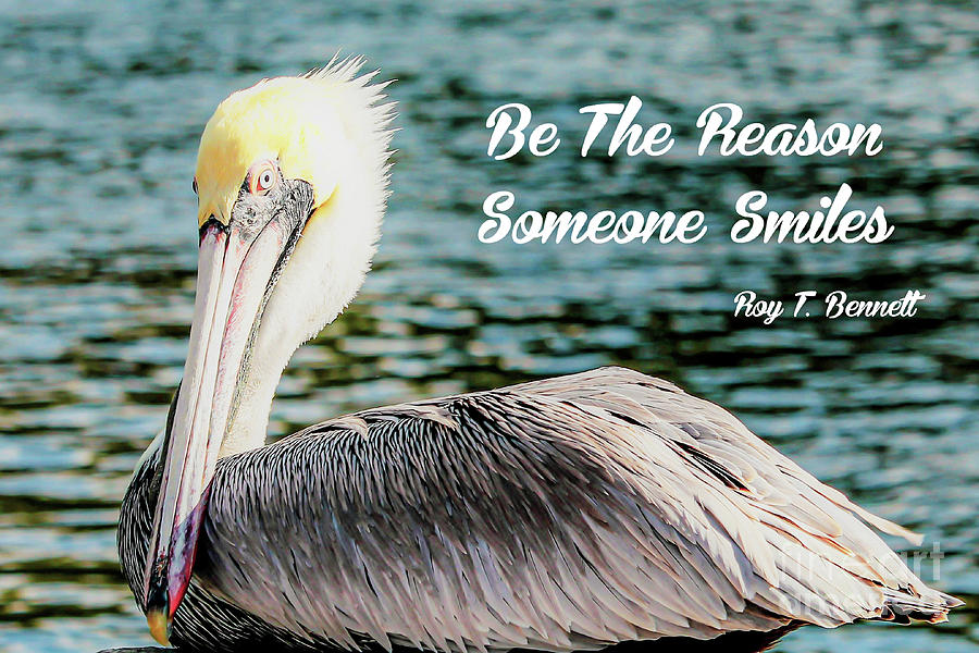 Be the reason someone smiles Photograph by Joanne Carey