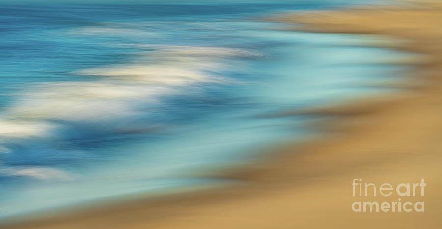 Beach abstract Photograph by Izet Kapetanovic