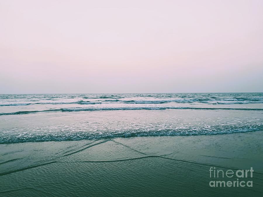 Cool Photograph - Beach At Dusk by Aditi Taregharkar