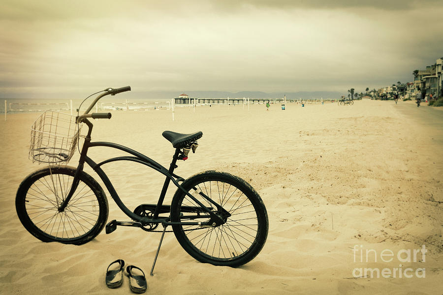 Beach Bike Photograph by Stella Levi