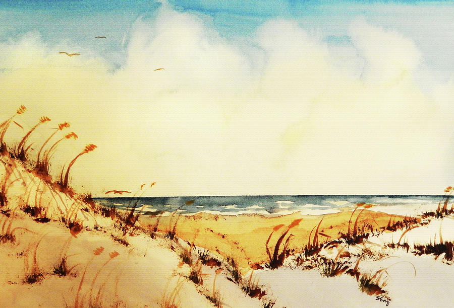 Beach Bliss				 Painting by Sharon Williams Eng