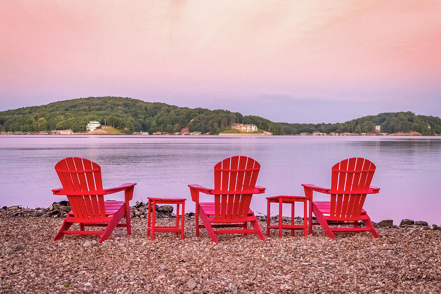 Beach Chairs Photograph by GLENN Mohs